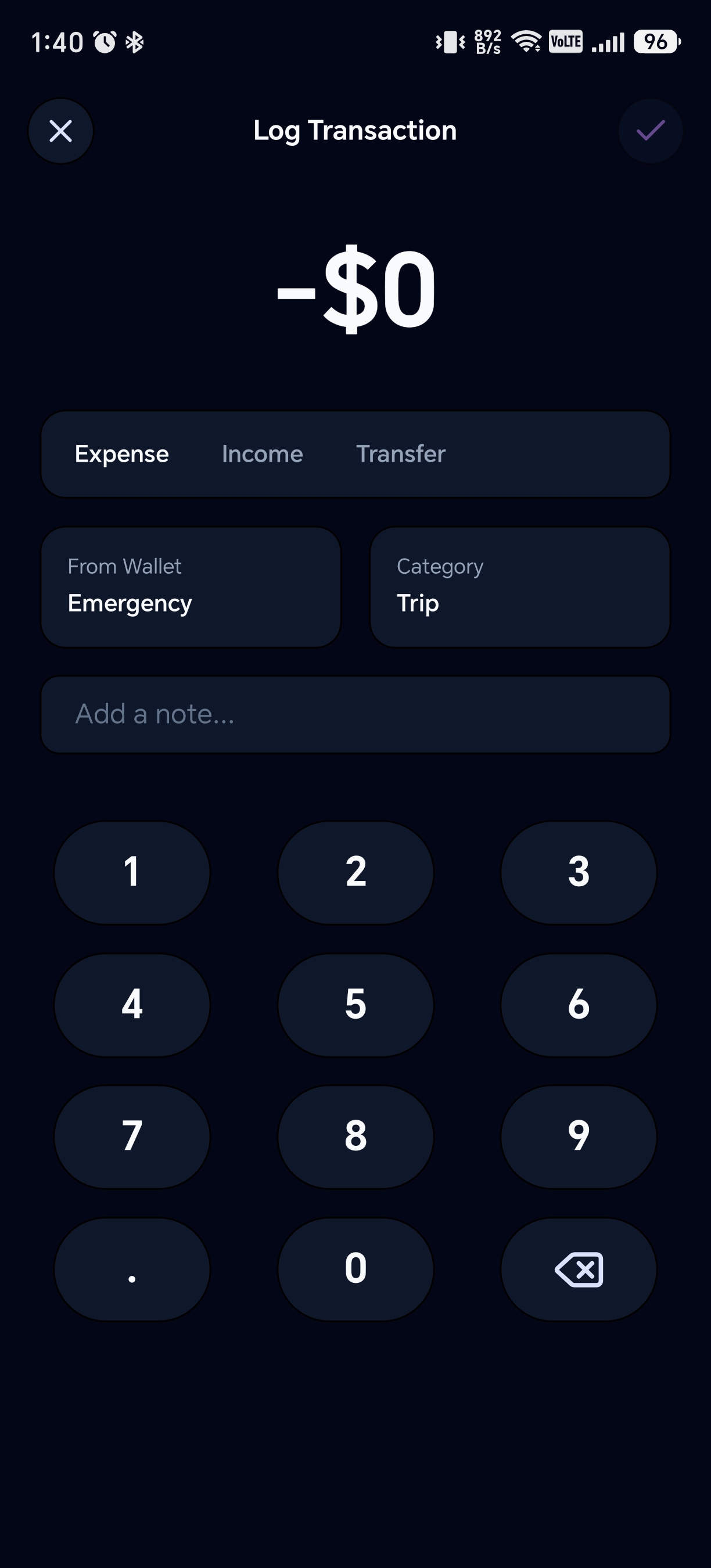 Log Transaction